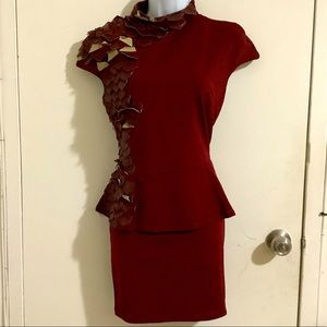 Women peplum dress